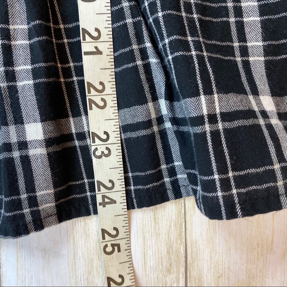 St. John’s Bay Petite Plaid Button Down Blouse - Picture 12 of 16